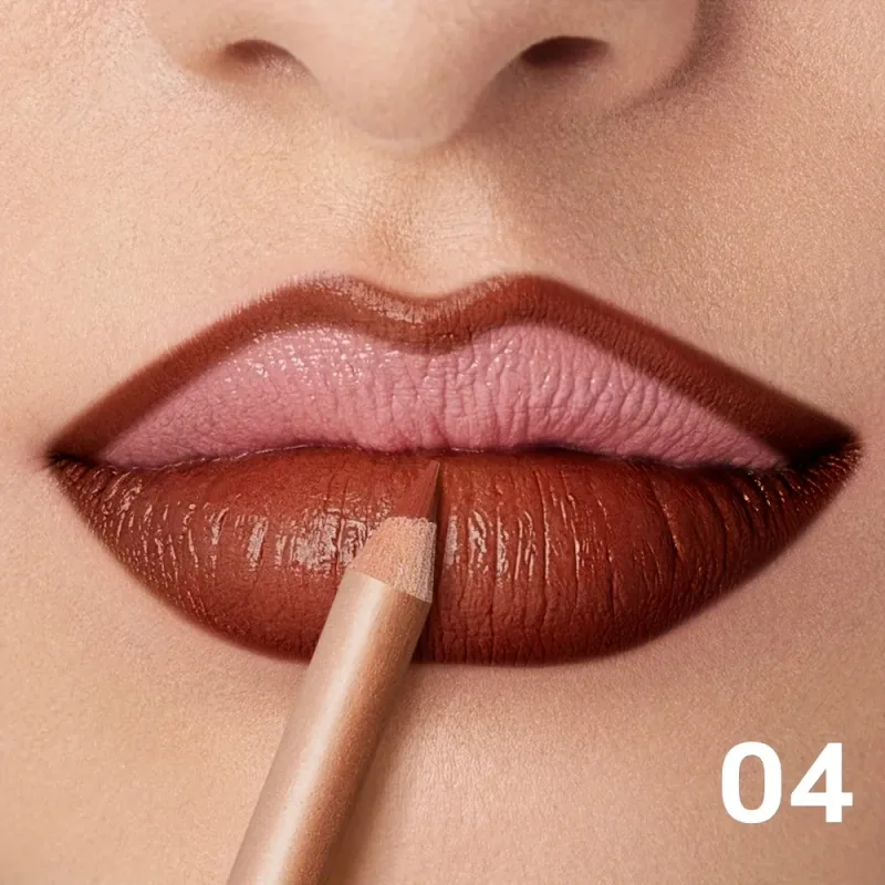 Matte Lip Liner Pencil Nude Long-Lasting Waterproof Smudge-Proof Precise Outline Smooth Creamy Formula — image 16