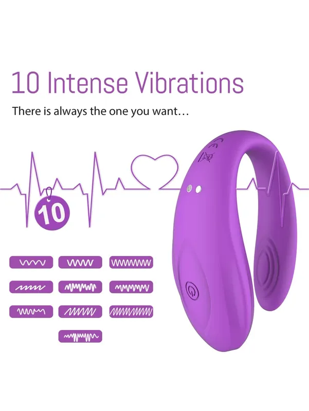 Y-Pao เครื่องสั่นคู่แบบยืดหยุ่นการสอดใส่คู่ G-Spot Stimulator แฮนด์ฟรีของเล่นสำหรับผู้ใหญ่สำหรับผู้หญิงและคู่รักนุ่ม — image 2