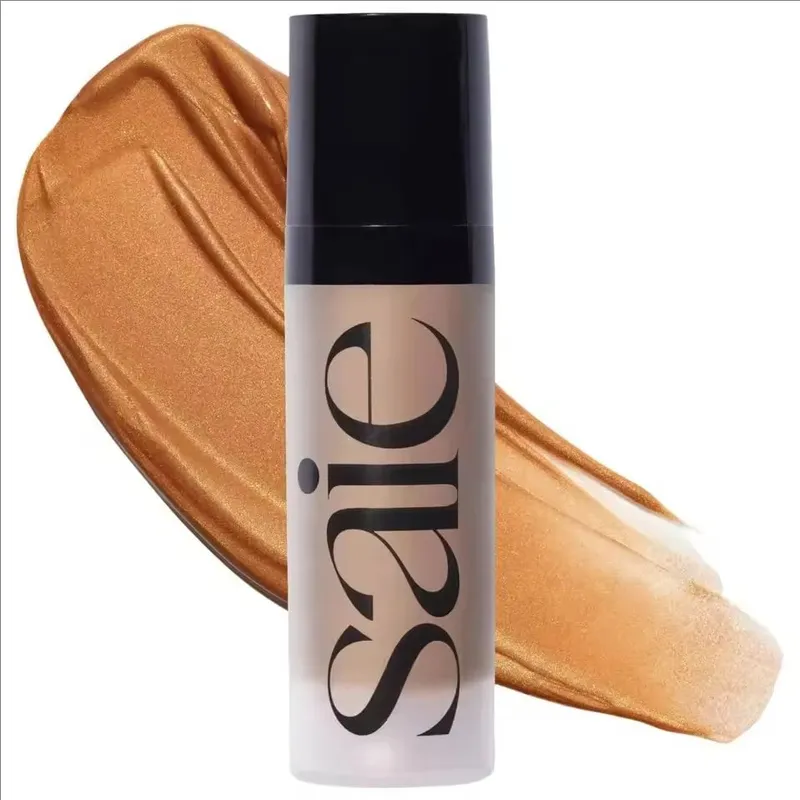 Saie Hydrating Blendable Dewy Liquid Blush Mat Svampehoved Blusher Naturlig Holdbar Brighten Facial Contour Blush Tint Makeup — image 10