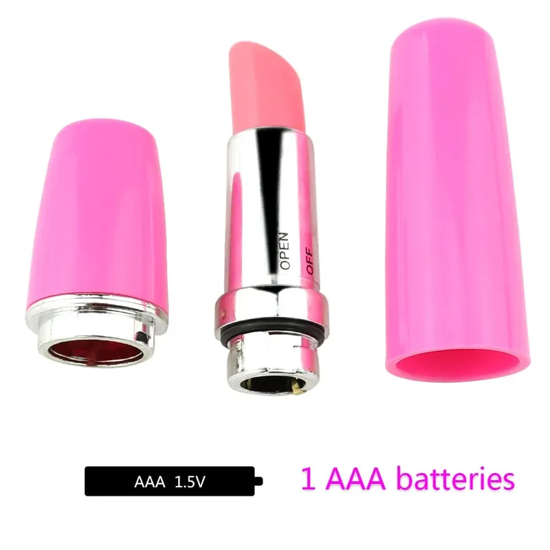 Lipsticks Magic Stick Vibrator Mini Vibrator Stick Vibrating Lipsticks Sex Toys Massage Tool Mga Sex Toys Babae Clitoris Stimulator — image 3