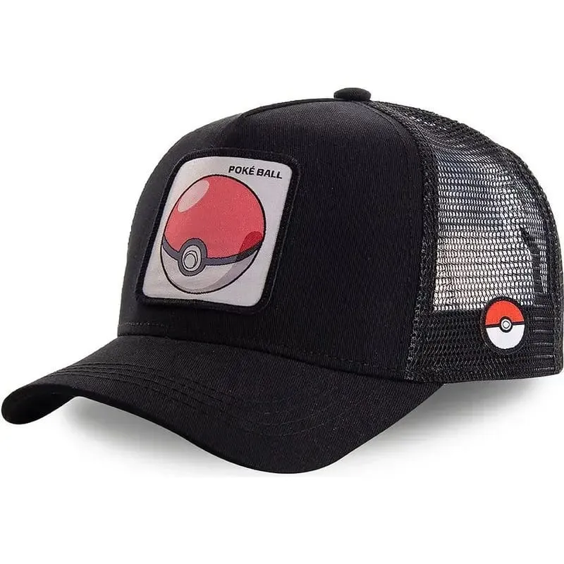 Pokemon Berretto da baseball ricamato di alta qualità Pikachu Gengar Snorlax Psyduck Anime Cappello in rete traspirante regolabile Regali Cosplay — image 4