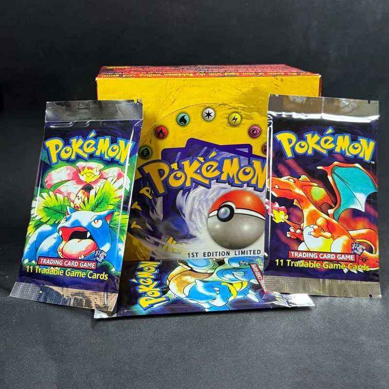 Proxy Cards 1ST Edition Booster Pack til Base PKM Sæt BS Hele Sæt Venusaur/Charizard/Blastoise 11 stk/Pakke TCG Giftsf
