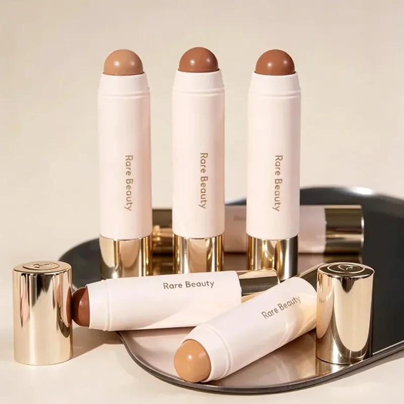 Rare Beauty Contour Stick Shading Waterproof Highlight Sculpts Wajah Mentakrifkan Garis-V dan Hidung Mencerahkan Pipi dengan Kemasan Licin — image 6