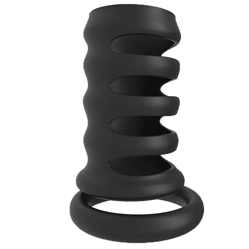 Anneau de verrouillage de sperme en Silicone, anneau de pénis masculin, retard réglable, éjaculation, anneau de verrouillage durable du Scrotum, jouets sexuels pour hommes, produits pour adultes — image 21