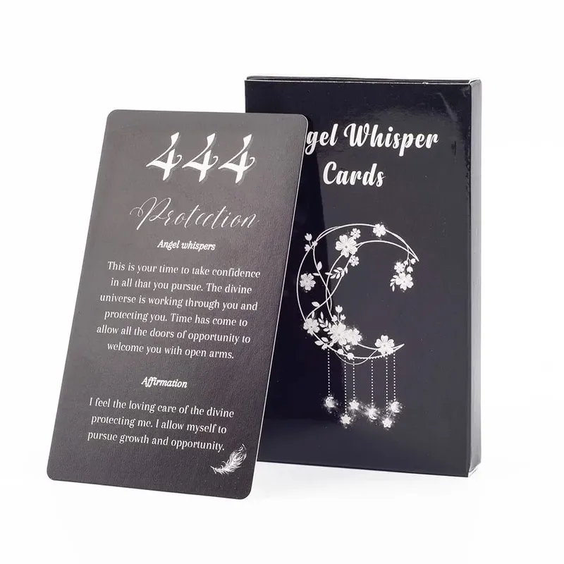 26 Cards Angel Whisper Tarot Cards English Version Board Game Divination Oracle Deck Card Game 10.3*6Cm — image 1