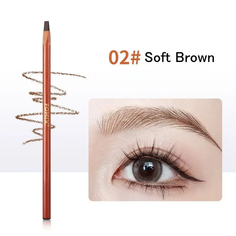 Matowy, twardy długopis do brwi Microblading Brows Definer Enhancers Łatwy w aplikacji ołówek Trwała, naturalna, wodoodporna farba do brwi — image 8