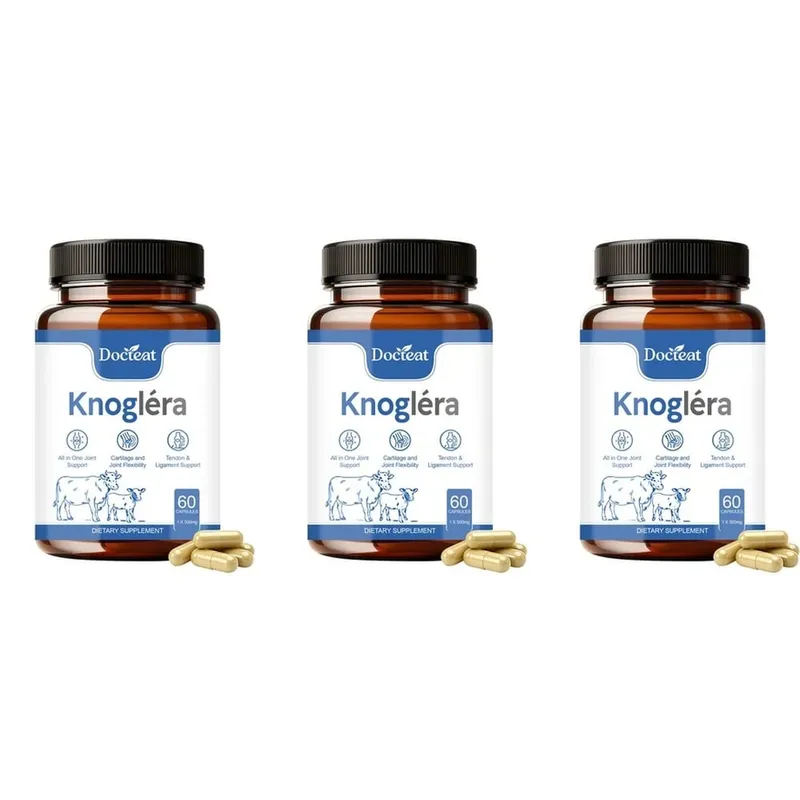 Docteat Knoglera MSM Capsule per supporto articolare Comfort articolare, salute della cartilagine e flessibilità articolare per la mobilità quotidiana 60 capsule — image 9