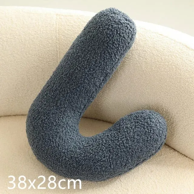 New Nordic Ball Solid Color Cushion Stuffed Flower Plush Pillow for Sofa Waist Office Cushion Kid Toy Gifts Home Decoration — image 27