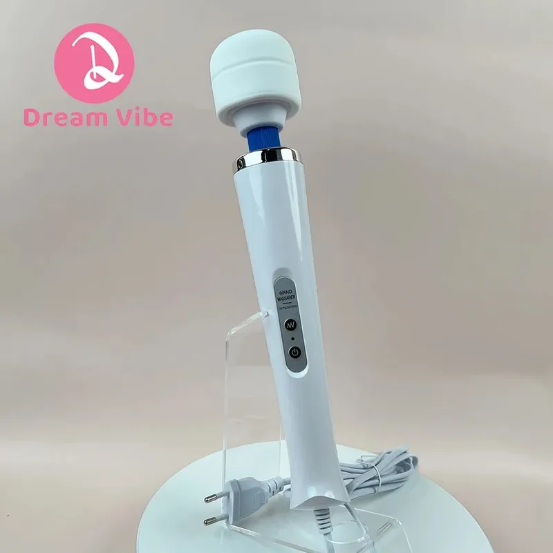 Mega Wand AC-aangedreven Supersterke vibrator Bekabeld Bedraad Krachtige draagbare wandstimulator Seksspeeltje Sportherstel Spierpijn — image 6