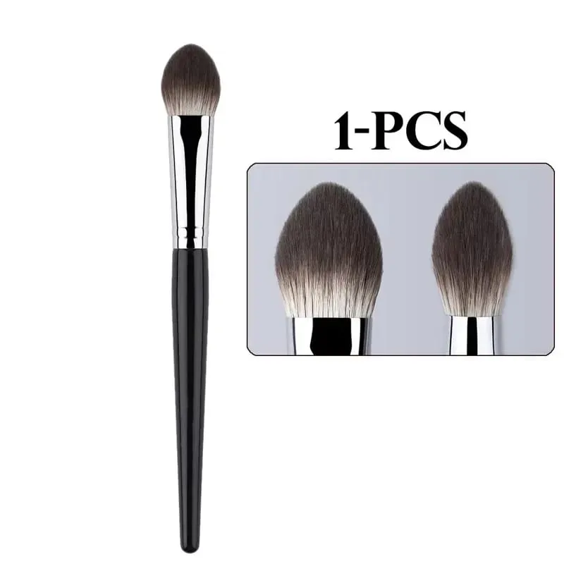 1/2Pcs Peach Heart Blusher Brush Powder Blush Cream Liquid Blush Makeup Brushes Flat Small Precise Blush Brush Makeup Tools — image 8