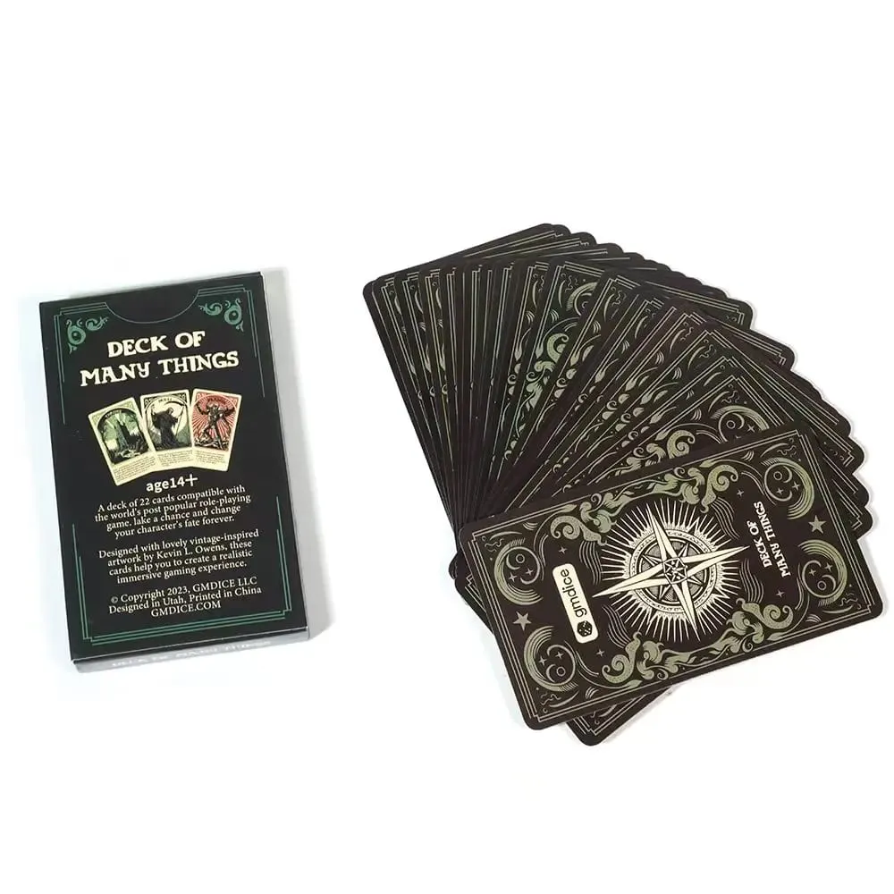 Deck Of Many Things Tarot Deck Tarotkarten Deck für einfache Anfänger Fate Fortune Telling Party Tabletop Brettspiel Oracle Cards — image 6