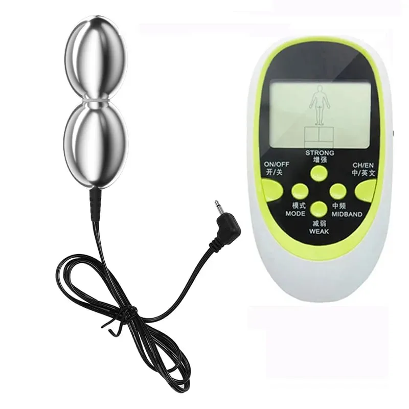 SM Elektrische Schock Doppel Kugeln Anal Butt Plug Prostata Massager E-stim Sex Spielzeug Für Männer Homosexuell Frauen Vagina stimulation Ass Dilatator — image 12