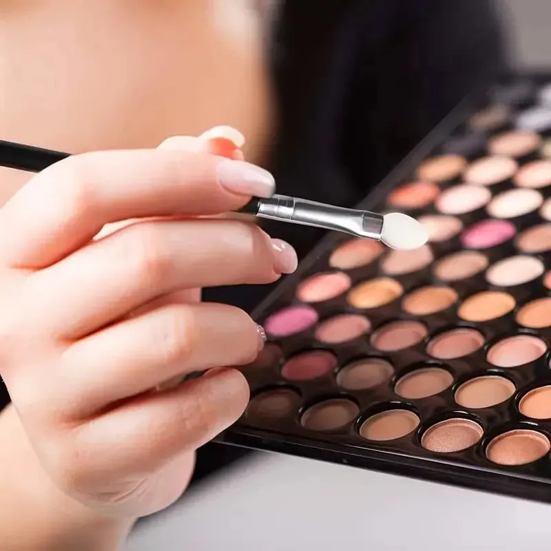 Sada 20ks štětců na make-up pro kosmetiku Foundation Blush Powder Eyeshadow Kabuki Blending Brush with Powder Puff Beauty Tools — image 4