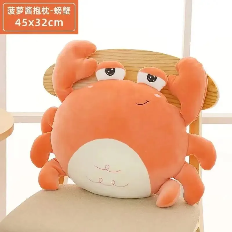 น่ารักโยนหมอนปูปลาวาฬห่านสิงโตหมอนสบายโซฟารถ Office Headboard Cushion ตุ๊กตากลับตุ๊กตาของเล่นของขวัญ