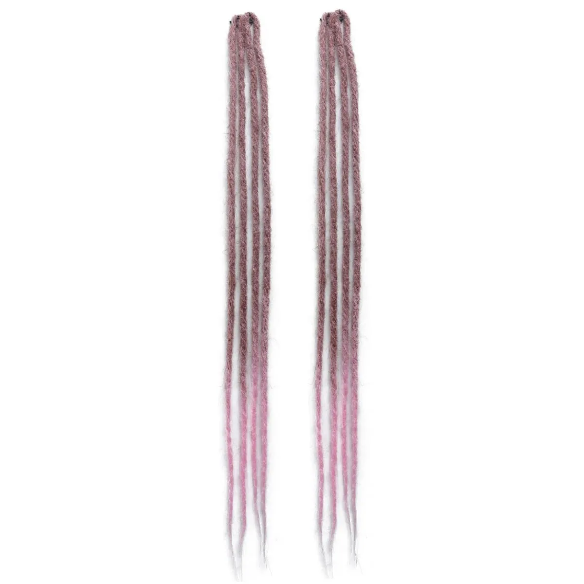 2 ชิ้นคลิปใน Braid Hair Extensions วิกผมสังเคราะห์ Dreadlock ผมชิ้น Bohemian อุปกรณ์เสริมผมสำหรับผู้หญิงทุกวัน/ปาร์ตี้ — image 12