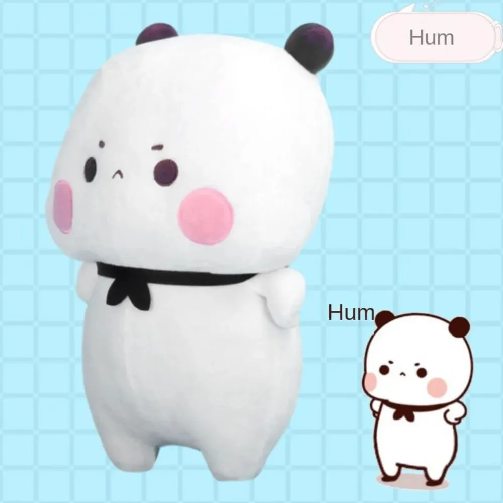 Bubu and Dudu Panda Plush Cute Cartoon Stuffed Soft Pillow Toy Wedding Handmade Ornament Panda Bear Doll Children's Day — image 2