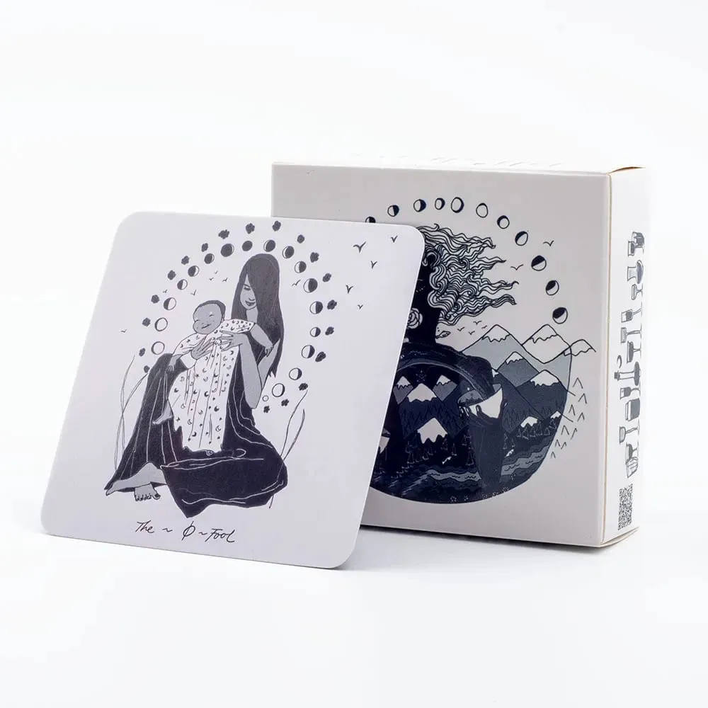Kartu Cerita Berkualitas Tinggi Permainan Papan Dek Tarot Oracle untuk Hiburan Santai 78 Set Kartu 10.3*6.1CM dengan Panduan PDF — image 11