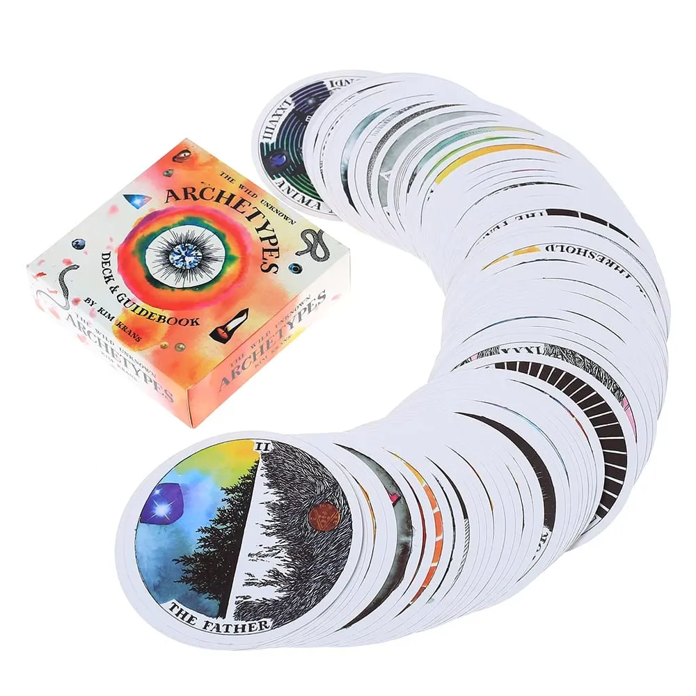 Oracle Wild Unknown Archetypes 오라클 카드 타로 l 오라클 카드 보드 데크 게임 Palying Cards PDF 가이드북