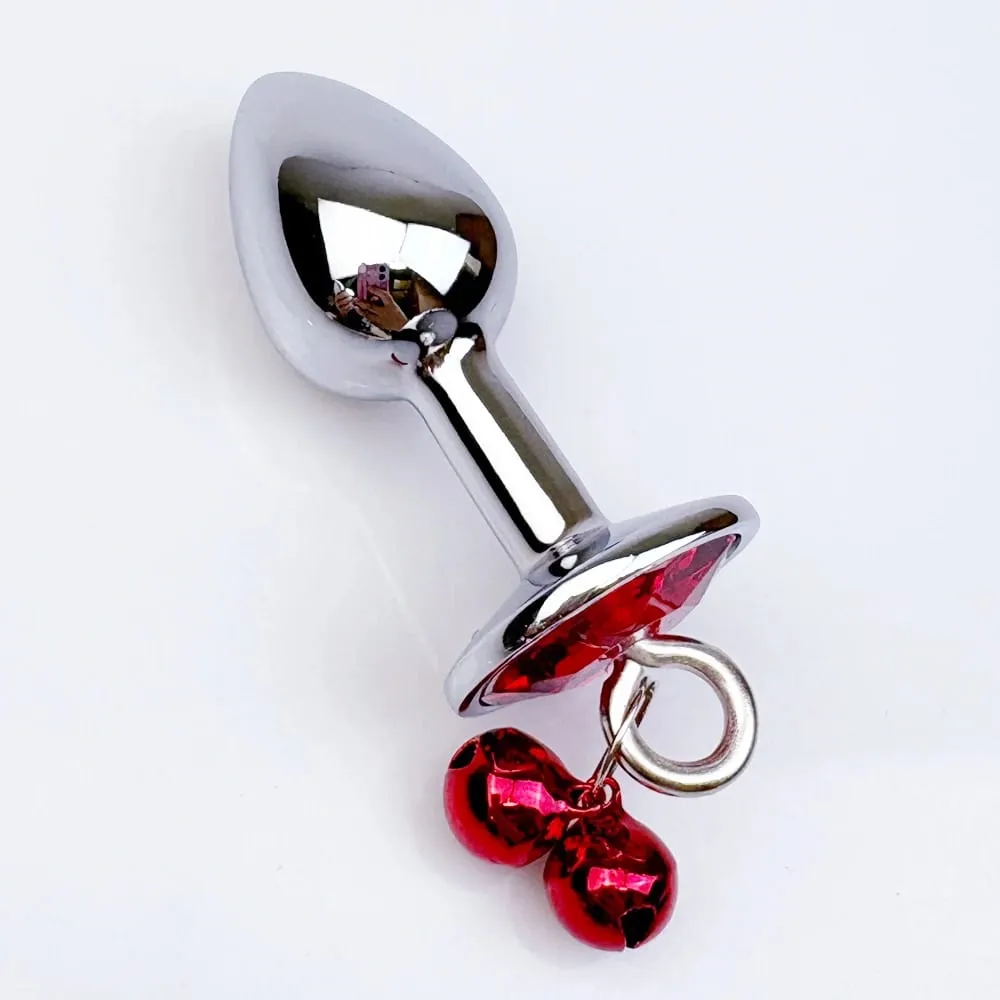 1 stk Metalklokker Analstik Tre størrelser Analstik Butt Plug G-Point Massage Analmotion Onani Udendørs Dildoer Sexlegetøj — image 5