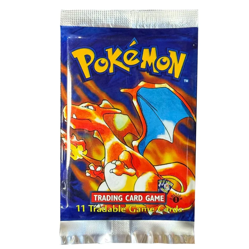 PKM New Base Set Booster Pack 11 karet/balení Charizard/Venusaur/Blastoise PTCG Proxy karty Dárky ke kartám TCG