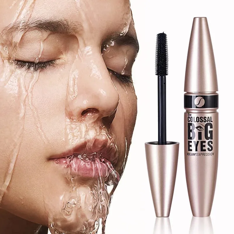 Set Maskara 2 In 1 Tahan Air Set Eyeliner Bulu Mata Hitam Pemanjang Kuas Bulu Mata Ekstensi Bulu Mata Makeup Kecantikan Maskara Pemakaian Panjang — image 3