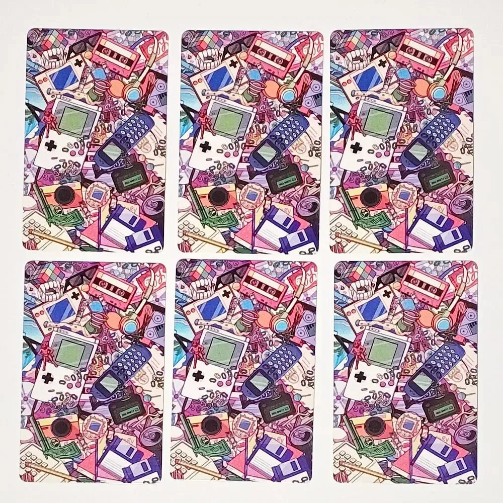 Back To The 80's Lenormand Deck 9*6cm Printed on 350GSM Double-embossed Cardstock 36 Pcs Lenormand Cards + 2 Special Cards — image 7