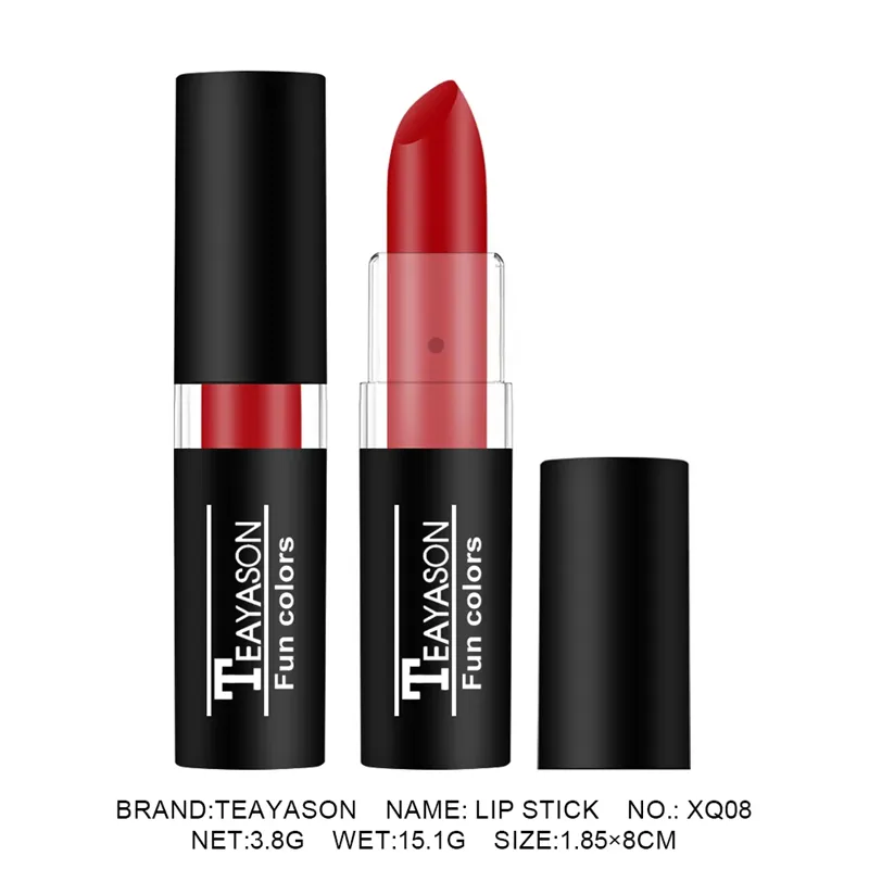 Matte Lipsticks 12 Colors Waterproof Long Lasting Lip Stain Non-stick Cup Sexy Red Black Lipstick Pigment Lip Cosmetics — image 6