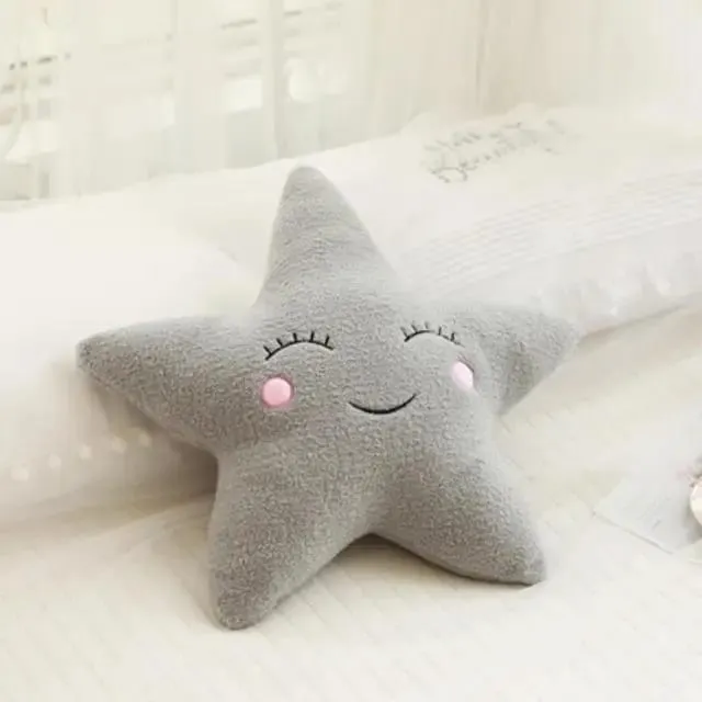 Hot Stuffed Cloud Moon Star Raindrop Plush Pillow Soft Cushion Toys For Children Baby Kids Girl Christmas Gift Room Car Decor