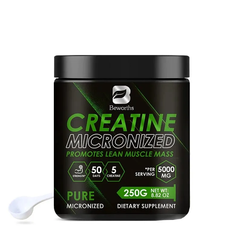 Creatine Monohydrate Sports Dietary Supplements for Workout Muscle Building Cellular Energy Enhance Muscle Strength — image 6