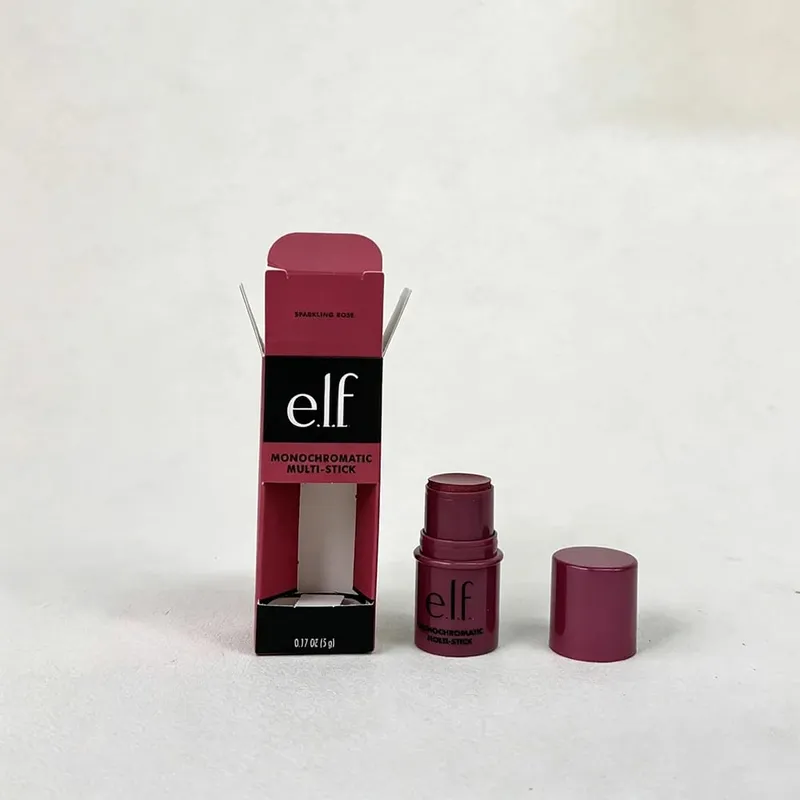 ELF Uniwersalny róż w sztyfcie „trzy w jednym” Wysoki połysk Contour Natural Nude Makeup Sztyft do makijażu ust i policzków — image 12