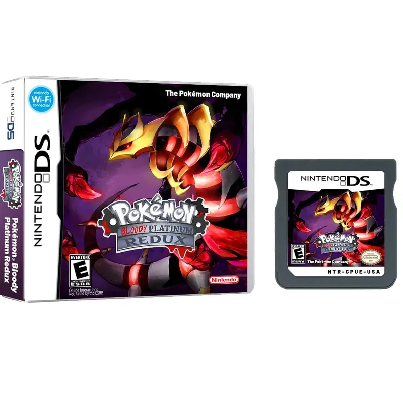 Anime Pokemon-serie NDS Game Cartridge Videogameconsole Moemon Zilver Geel KAIZO MoonBlack2 Hobbycollectie Geschenken Speelgoed — image 9