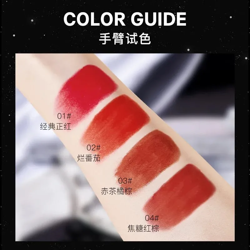 Lipstick Set Gift Box Matte Long Lasting Waterproof Velvet Lip Gloss Nude Non-stick Cup Red Velvet Lip Tint Cosmetics Makeup — image 4