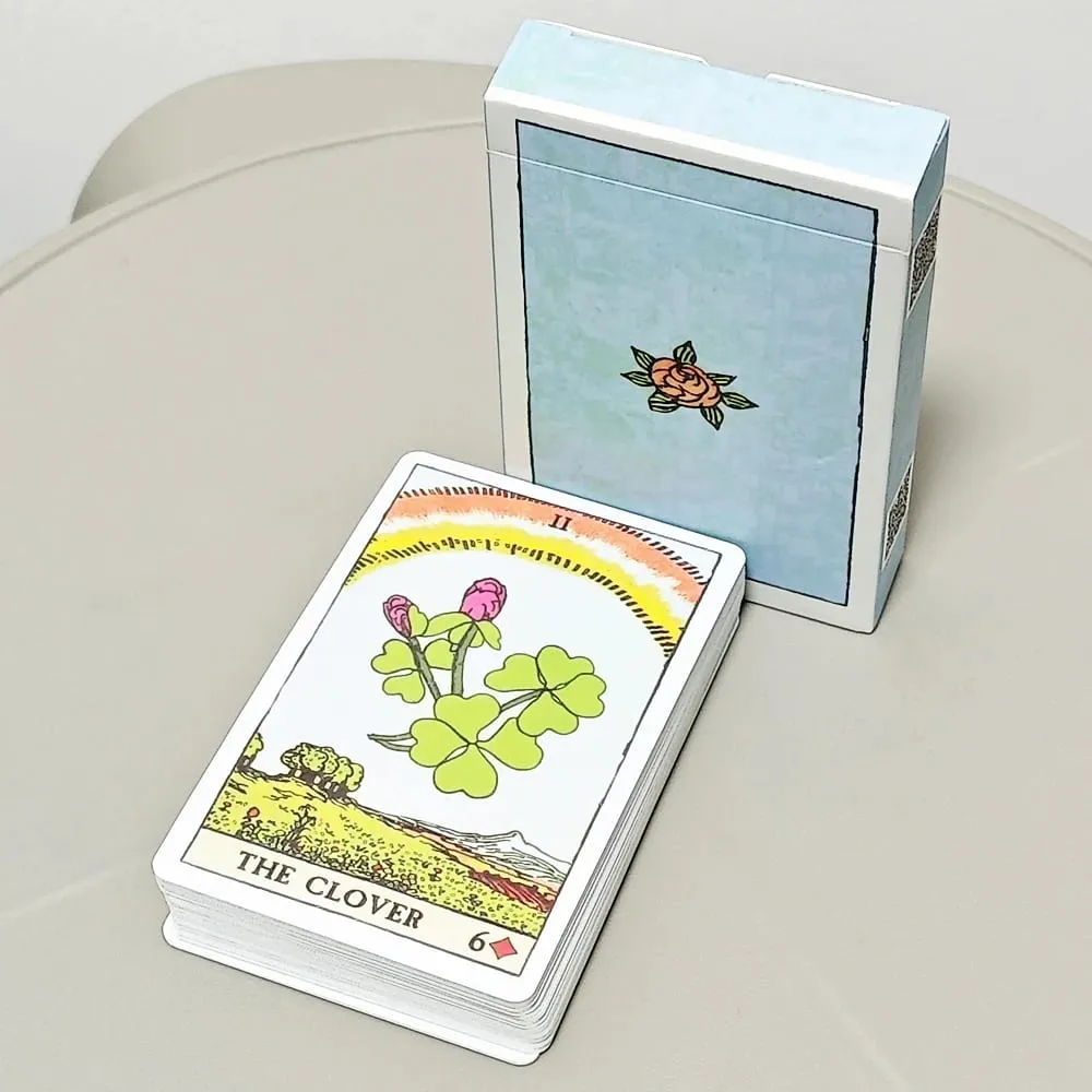 36 Stück Karten Pixie's Astounding Lenormand 9*6cm, erstellt mit Kunstwerken aus dem Smith-Waite Tarot Deck und „The Golden Vanity“ — image 2