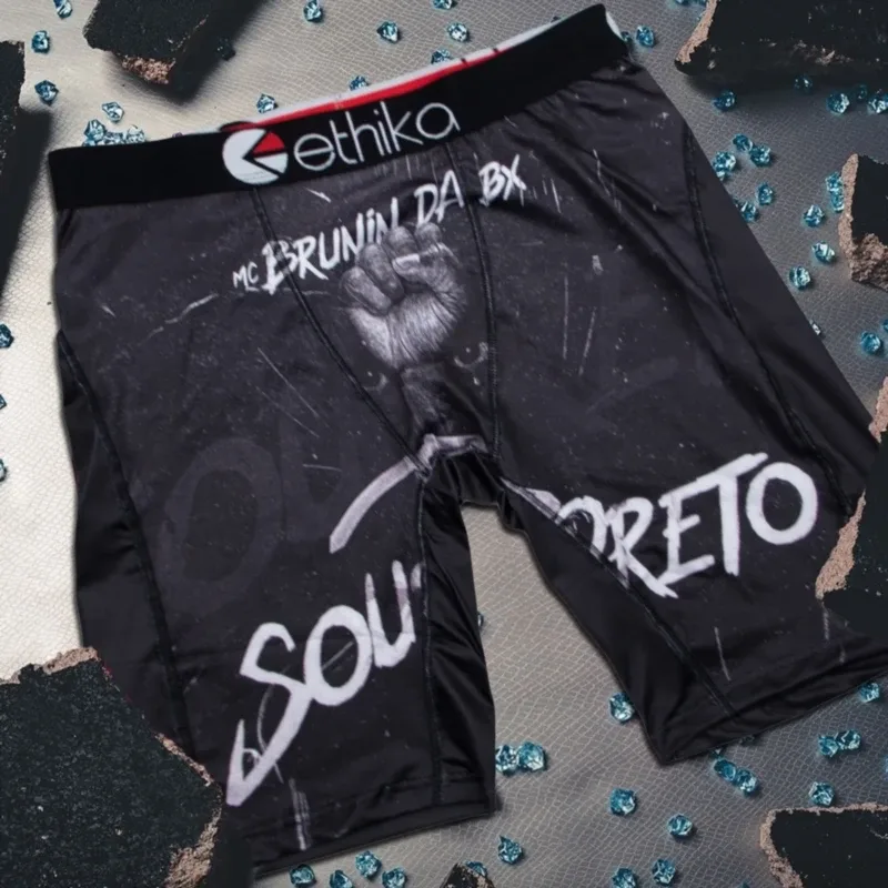1 Stücke Männer Unterwäsche Boxer Atmungsaktive Mesh Schritt Mann Unterhose Plus Größe Herren Höschen L-3XL Gedruckt männer Boxer Briefs 3256809864931744