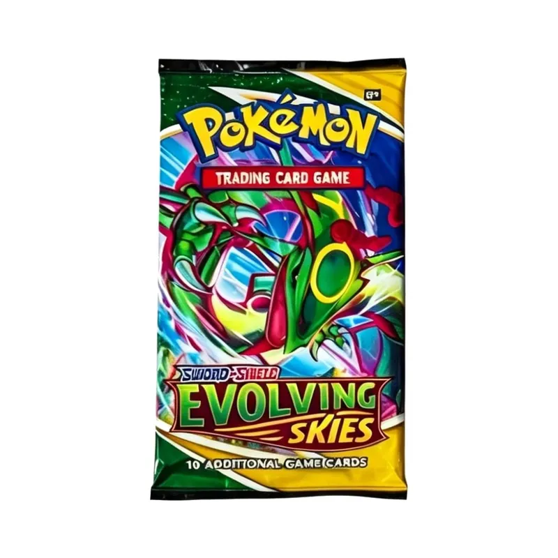 Pokemon TCG Sword & Shield Evolving Skies Booster Box 36 Packs Trading Card Game Collection Cards Toy for Kids Gift