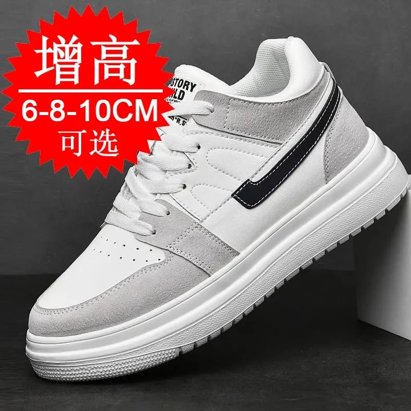 Men Elevator Shoes Heightening Sneakers for Men 4cm 6cm 8cm 10cm Breathable Height Increased Shoes for Man Sports Shoes — image 3