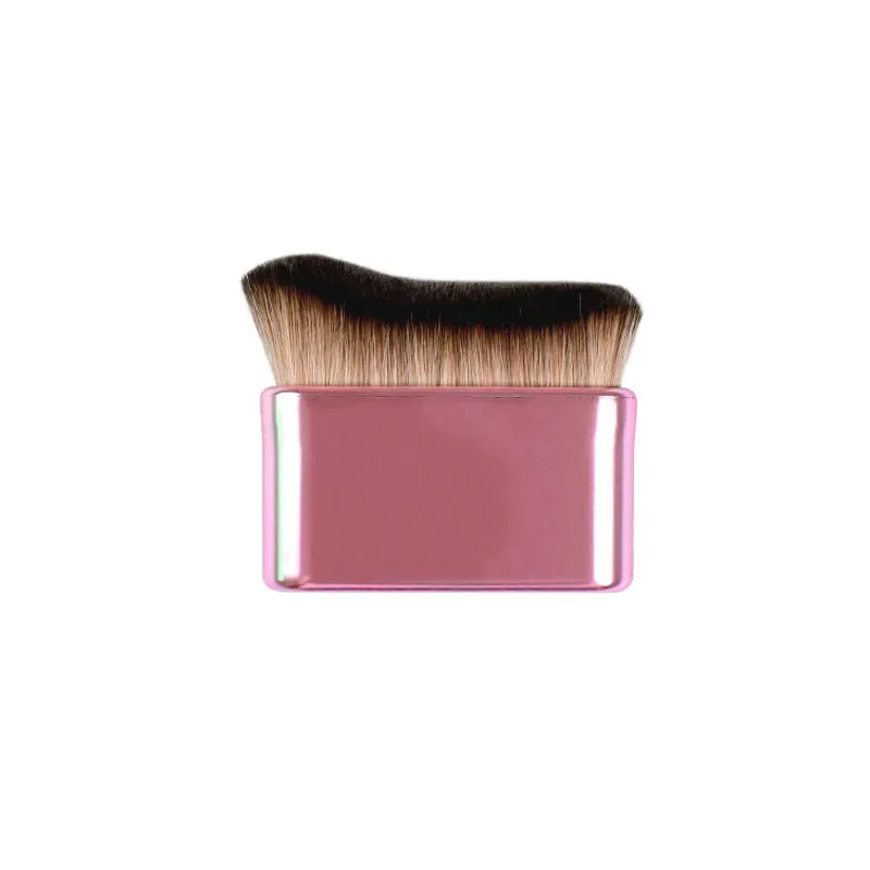 1ks Big Angled Foundation Make-up štětce Liquid Bronzer Make-up brushes Wavy Powder Face základní kosmetické nástroje Přenosné — image 9