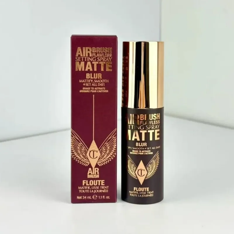 Charlotte Tilbury 100 ml 34 ml Fixierspray, 2-teiliges Set, mattes Fixierpuder, Ölkontrolle, Gesichtsreparatur, Honigpuder, Make-up-Geschenk — image 20
