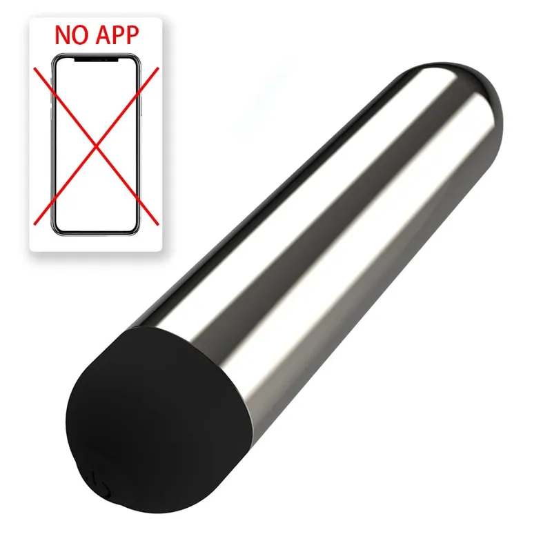 Výkonná aplikace Bullet Vibrator APP Bluetooth Control Clitoral G bodová stimulační masážní masáž Mini Anální Pussy Stimulátor Sexuální hračka pro ženy