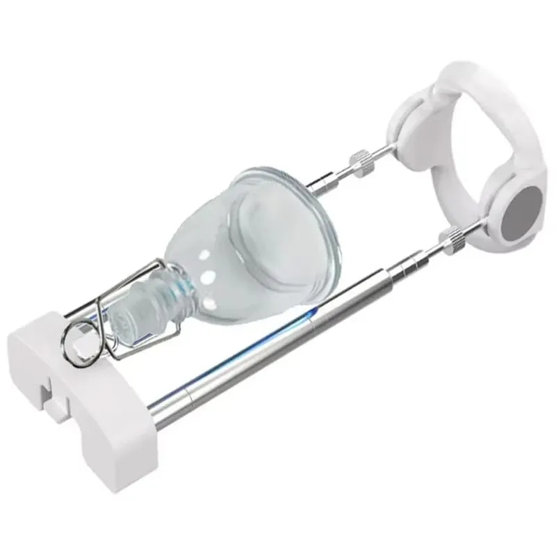 Bending Correct Penis Pump Extender Enlargement Stretcher Tension Traction Exerciser with Vacuum Cup Sex Toys Men Dick Enhancer