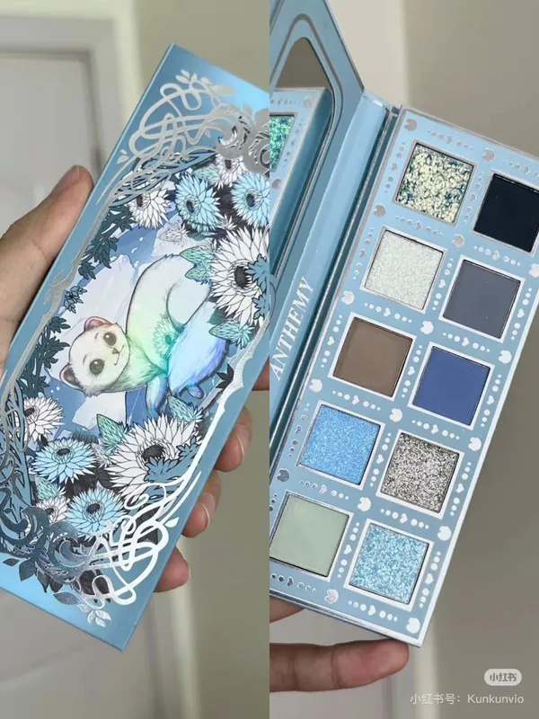 Anthemy10 Color Shimmer Matte EyeShadow Chameleon Pearlescent Diamonds Shine Brightly Eyeshadow Makeup Palette Cosmetics