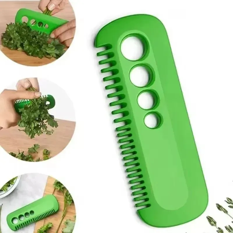 Multifunkční vykrajovátka Odstraňovač listů Zelenina Rozmarýn Kale Mangold Collard Oregano Petržel Koriandr Odstraňovač listů Kuchyňský peeling