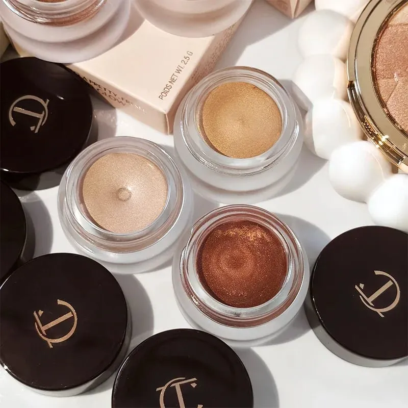 CT – Palette de fards à paupières multicolores, 6 couleurs, crème d'ombre à paupières, poudre de cœur d'amour, fard à joues durable, facile à colorer, cosmétiques, dernier Style — image 5