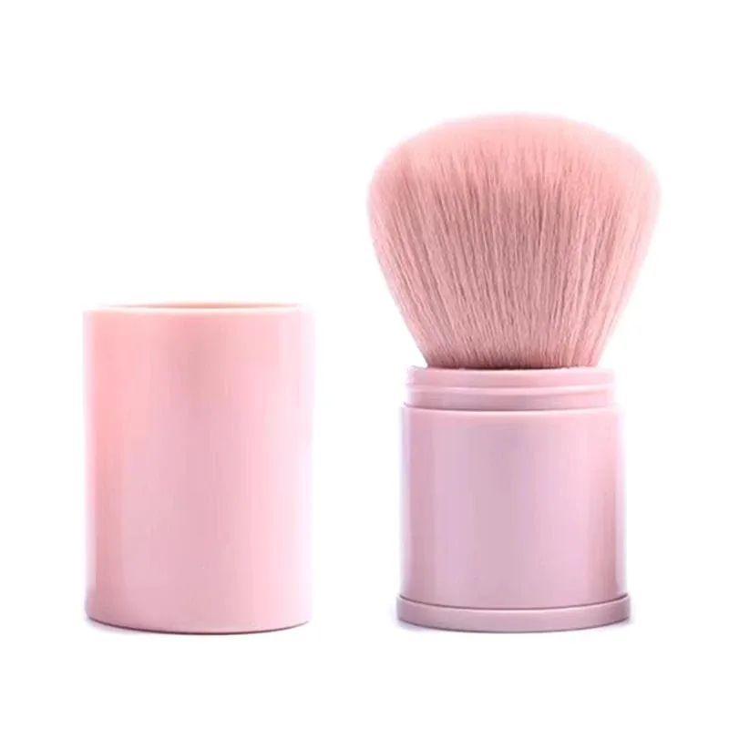 Einziehbare Kabuki-Make-up-Pinsel, Puderpinsel, kleine Reise-Make-up-Pinsel — image 3