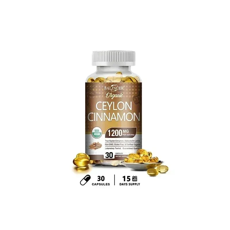 Organic Ceylon Cinnamon Supplement - Antioxidant Immune System Cardiovascular and Gastrointestinal Health Non-GMO Gluten-Free — image 8