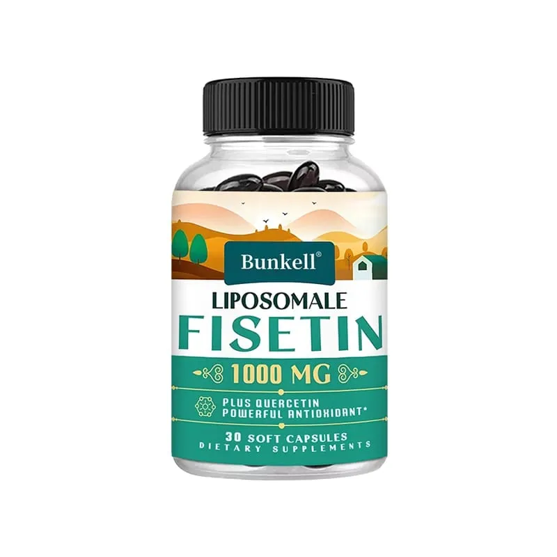 Liposomal Fisetin dengan Quercetin - Potensi Tinggi 1000 Mg Kombinasi Tambahan Antioksidan untuk Kesihatan Optimum — image 8