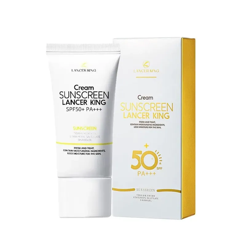 60g/50g Pembaikan Pelbagai Kesan Krim Pelindung Matahari Musim Panas SPF50+ Krim Pengasingan Blok Matahari Penyamar Ringan
