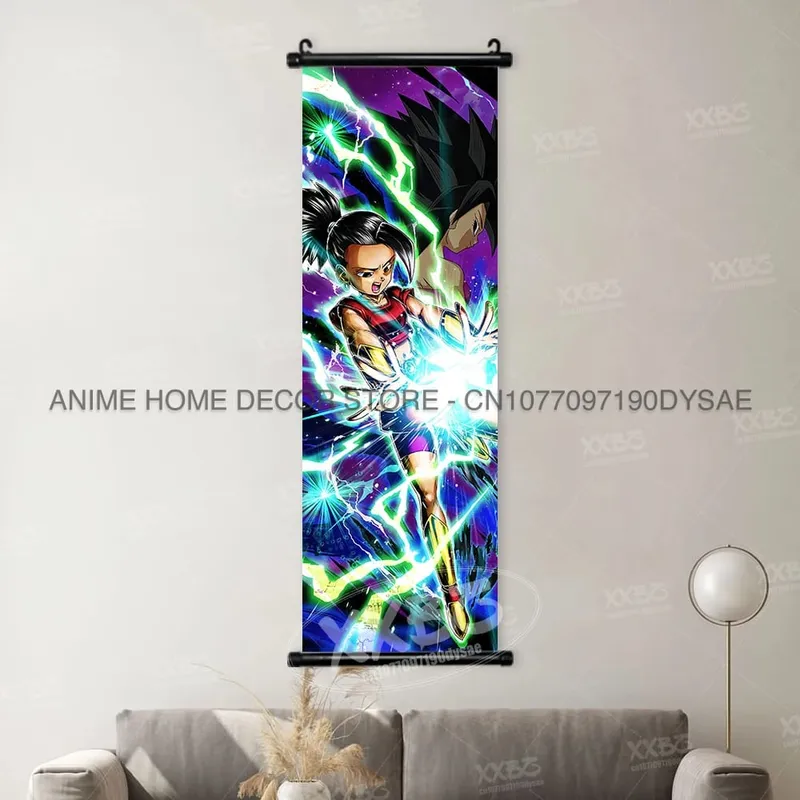 Dragon Ball Posters Anime Figures Wall Art Frieza Home Decor VegetaIII Scrolls Picture Goku Hanging Painting Son Gohan Wallpaper — image 11