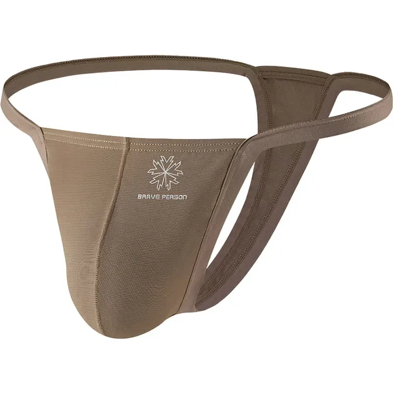 String en tissu respirant à séchage rapide pour hommes, slip confortable, sous-vêtements taille basse, vêtements d'intérieur Sexy, à la mode, pour personnes courageuses — image 23