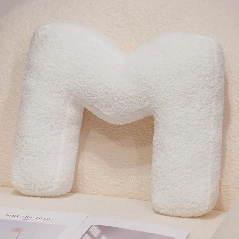 Oreiller en peluche avec lettres anglaises de dessin animé, coussin de canapé, de lit, enseignement des mots, jeu, décoration de salon, 40CM — image 20